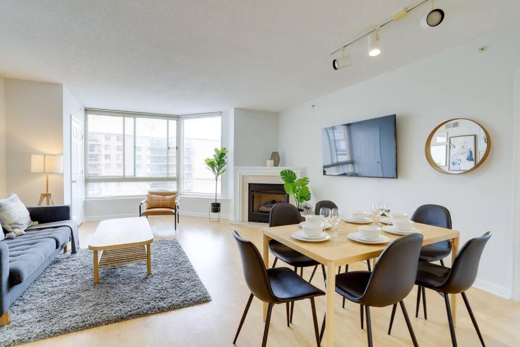 Fantastic 2 Bedroom Condo At Ballston With Gym Arlington Dış mekan fotoğraf